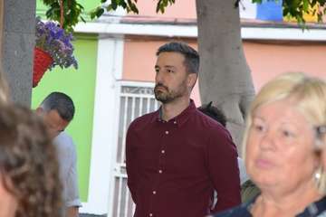 Misa y procesión religiosa en el El Calero de Telde (Foto Francisco Javier Santana)